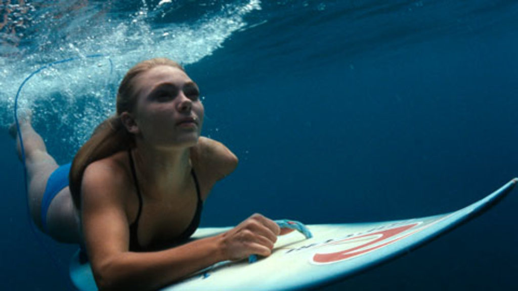 "Soul Surfer" is a surf film about courage.